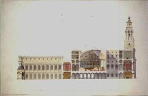 Vorschlag für das Design - House of Lords und Grand Court, 1841